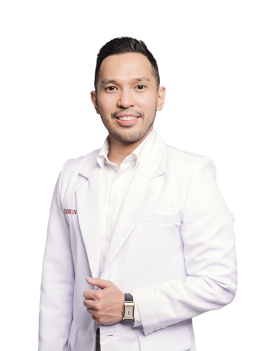 dr. Nanang Masrani, M.Biomed (AAM) — Pendiri & Medical Director Gloskin