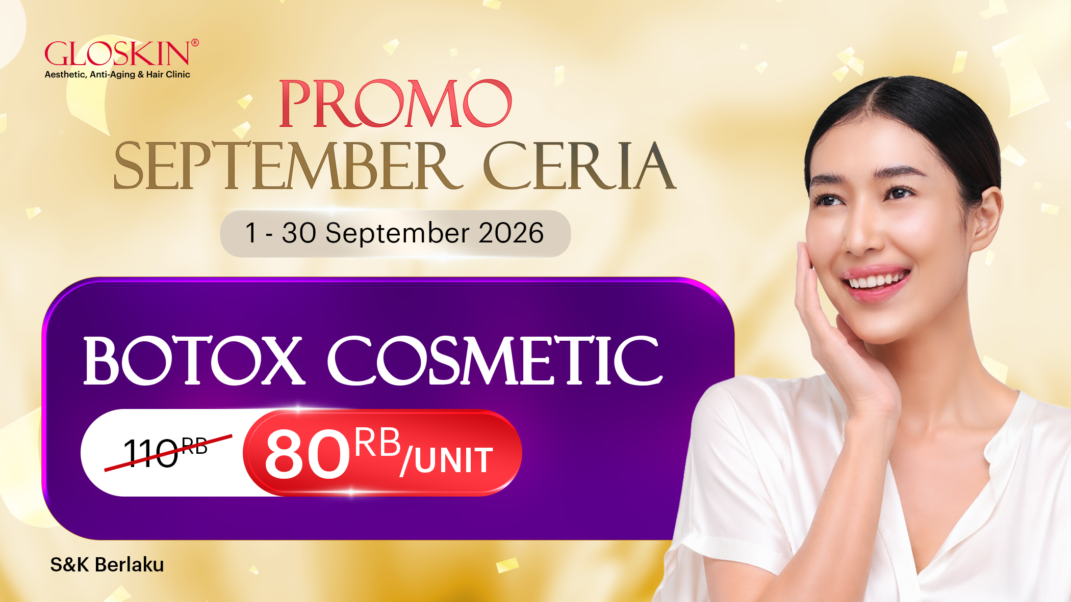 Promo September Ceria Botox Cosmetic